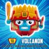 Battle Ballz: Training Pack - Volcanon - Weapon Wielding Toy Aztec Warrior, Rolling Colorful Character, Training Ramp, Blow Your Lid Button, Kids 5+ view 4