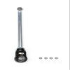 QA1 9028-701 Shock Shaft - 7 in Stroke - Bleeder Included - Steel - Chrome Plated Shocks - Each view 1