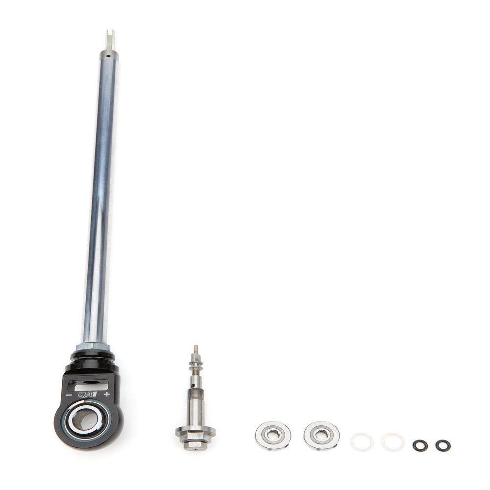 QA1 9028-901 Shock Shaft - 9 in Stroke - Bleeder Included - Steel - Chrome Plated Shocks - Each