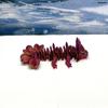 3D Printed Dragon, 3D Printed Articulated Dragon, Clover Crystal Easter Gemstone Orchid Rose Coral Reef Woodland Dragon, Fidget Toy Adults Fidget Toys - BD1 (Clover Baby Dragon, Red Purple Gold) view 2