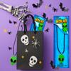 Chochkees 12 Halloween Alien Necklace, Standard Size Fits All, 16" Inches view 4
