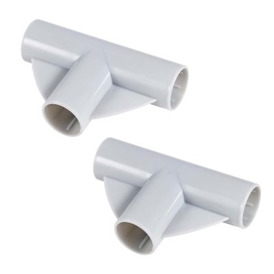 2pcs Baby Playpen Parts T-Shaped Joints, 3-Way Baby Playpen Replacement Parts T Connector 1in in Inner Diameter Baby Playpen Connectors Accessories for Baby Play Pen Yard