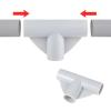 2pcs Baby Playpen Parts T-Shaped Joints, 3-Way Baby Playpen Replacement Parts T Connector 1in in Inner Diameter Baby Playpen Connectors Accessories for Baby Play Pen Yard view 3