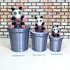 3pcs 3D Printed Opossum Animal Toy, Articulated Small Medium Large Opossum with Trashcan Toy, Fidget ADHD Autism Toy, Excutive Desk Toy view 2