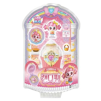 caincosmetic Sweet and Sour Catch Teenieping Candyping Figure Toy Includes Cupcake Cube, QR Medal, Card, Sticker, and Accessory