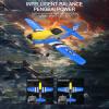 Authticar RC Plane 3 Channel RC Airplane, 2.4GHz Glider Remote Control Plane 6 Gyroscopes Stabilization System Easy to Fly for Beginners, Teen, Adults with 2 Batteries view 4
