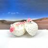 3D Printed Baby Dragon with Dragon Egg, Articulated Crystal Clover, Easter, Gemstone, Orchid, Rose, Sushi Woodland Baby Dragon, Fidget Toy Dragon, Executive Desk Toy BD007 (Orchid Baby Dragon) view 2