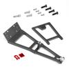 Aluminum RC Winch Servo Rescue Truck Tow Truck Crane Arm Wrecker RC DIY Parts for SCX10 TRX4 1/10 Crawler RC Climbing Car, Black view 1