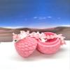 3D Printed Baby Dragon with Dragon Egg, Articulated Crystal Clover, Easter, Gemstone, Orchid, Rose, Sushi Woodland Baby Dragon, Fidget Toy Dragon, Executive Desk Toy BD007WP-PE (Sushi Baby Dragon) view 4