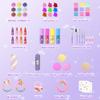 PERRYHOME Kids Makeup Set for Girls 63 Pcs Washable Non-Toxic Real Cosmetic Toddler Makeup Kit, Unicorn Princess Makeup Birthday Gift, 2026 New CPF Sustainable Materials Girl Gifts for 3-12 view 2