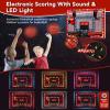 Basketball Hoop Indoor for Kids-Over The Door Mini Basketball Hoop with LED Light, Scoreboard, Remote Control and 3 Modes & Balls-Boys Girls Toys for Ages 3 4 5 6 7 8 9 10 + Years Old Birthday Gifts view 2