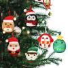 6 Pcs Mini Plush Christmas Ornaments 3.15 Cute Plush Ornament for Christmas Tree Decoration, Collectible Soft & Squishy Small Stuffed Animal Toy - Stocking Stuffers, Gift for Kids view 2