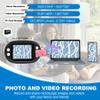 1000X Handheld Digital Microscope for Kids 2'' HD Screen 4K Rechargeable Mini Pocket Microscope with Slide Kit, Microscope Stand, 32G SD Card for Education Gift Age 4-6 8-12 Children view 3