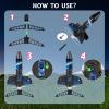 Rocket Launcher for Kids -200 Feet of Flight Altitude, Auto Electric Rocket Toys with Safe Parachute, Outdoor Summer Yard Toys Easter Birthday Gifts for Boys & Girls Age 6 7 9 10 12 8-13 Years Old view 4