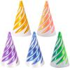 5Pcs Spiral Cone Fidget Toy,Impossible Cone Impossible Pyramid Passthrough Toy,3D Printed Spiral Cone Fidget Toy,Mini Vortex Thread Illusion Desktop Deco Souvenir Gift for Anxiety Relaxing view 1