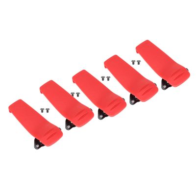 HERAON Heavy Duty Microphone Belt Clip Clamp Replacement for BP210 V82 Two Way Radio On Site Communication Devices