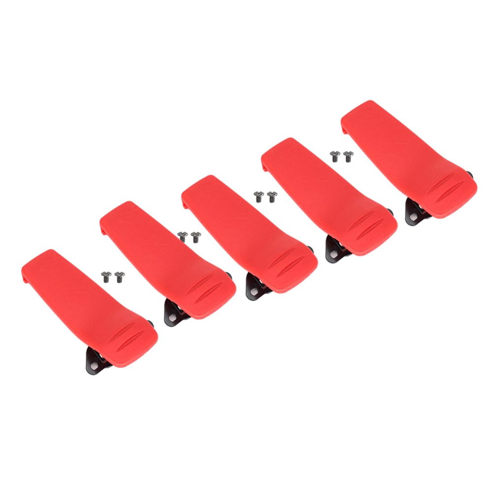 HERAON Heavy Duty Microphone Belt Clip Clamp Replacement for BP210 V82 Two Way Radio On Site Communication Devices
