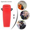 HERAON Heavy Duty Microphone Belt Clip Clamp Replacement for BP210 V82 Two Way Radio On Site Communication Devices view 2
