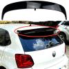 Compatible For VW POLO 6R 6C Polo 2011-2017 WRC Car Rear Wing Top Tail Wing Spoiler Roof Trunk Fixed Wind Wing Body Decoration Accessories view 2