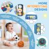 AIGIMU Toddler Sports Toys, 5-in-1 Toddler Basketball Hoop Soccer Bowling Baseball Golf Activity Center, 1 2 3 Year Old Boys Girls Toy, Toys for Toddlers & Baby view 4