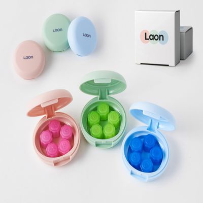 LAON90 LAON Korean Original Gonggi, Not 3D Printed, Portable 5 Stones Set with Pocket-Size Case (Colors: Red, Green, Blue) (Green)
