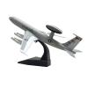 CHICHIYANG US E-3 E3 Sentry AWACS Airplane 1:200 Simulation Aircraft Model Toy Collection Alloy ABS Plastic Aviation Plane view 3
