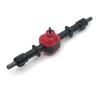 VBCERSDZ RC Vehicle Axles Compatible with MN for D90 D91 D96 MN98 99S Metal Upgrade Steel Gear Rear Axle Assembly 1/12 RC Car Upgrade Parts Accessories(Color2) view 2