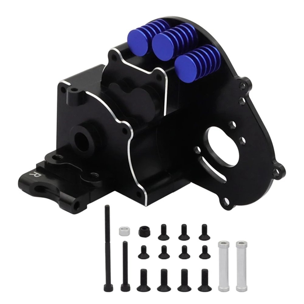 cvking RC Gearbox Compatible with for traxxas for Slash 2WD for VXL for Rustler for Stampede for Bandit 1/10 RC Car Parts Metal Transmission Gearbox Gear Box