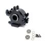 cvking RC Gearbox Compatible with Losi for Baja for Rock for Rey Metal Front Gear Box Gearbox Case Bulkhead 1/10 RC Car Upgrades Parts Accessories(Black) view 4