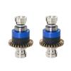 2PCS Metal Differential Diff RC Replacement Parts for ARRMA 1/18 Granite Typhon Grom 1/14 ARRMA Mini Mojave Grom RC Car, Type D view 1