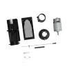 Nurnesy 40Mm Rc Boat Jet Pump Thruster Motor Brush Propeller Motor Replacement Set Water Spray Household Brush Engine Motor for Remote Control Boat, Dinghies (Black) view 1