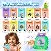 MindPal Talking Flash Cards for Toddler, Kids Learning Toys, Children's Sensory Education Speech Therapy Toys,Montessori Learning Educational Present for 3+ Year Old with 224 Sight Words view 2