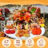 11 Pack Thanksgiving Honeycomb Centerpiece Fall Party Decorations Supplies 3D Autumn Fall Thanksgiving Centerpieces for Tables Happy Friendsgiving Thanksgiving Party Decorations Supplies view 4