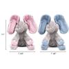 Dimple Kaia and Kyle Elephant Stuffed Animal Toy Set - Animated Plush Singing Elephant, Interactive Musical Peek-a-Boo for Babies, Kids - Baby Stuffed Animals Toy for Toddlers, Ages 0 and Up view 2