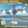 ANBURI RC Plane 4 Channel RC Airplane FW190 Ready to Fly with Upgraded Xpilot Stabilization System & One Key Aerobatic, Remote Control Airplanes for Beginners Adult view 4
