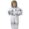 Aifawile Baby Astronaut Outfits Toddler Boy Girl Astronaut Costume Space Suit Romper Cosplay Party Jumpsuit Halloween Clothes (White Astronaut, 4-5 Years) view 4