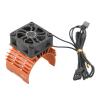 JTLB Brushless Motor Cooling Fan 8.4V 28000RPM Heat Dissipation Fan,Aluminum Alloy RC Car Motor Heatsink, Easy Installation and Removal, Works Efficiently for All 1/8 1/10 RC Cars view 1