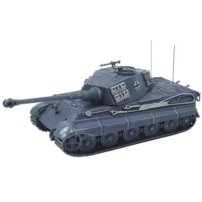 CHICHIYANG 1:72 Simulation Vehicl Model German Berlin 1945 Tiger II Tank Model Alloy ABS Material Tank Car Collection