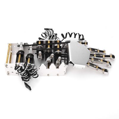 1/1 Scale Analog Servo 5 Finger Manipulator Robot Hand Kit, Complete Robot Hand Kit for Kids, Teens, and Adults, Supports Secondary Development, Experience