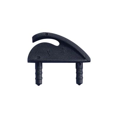 StiNGZjdM 20 pcs/Lot Nylon Fixed Tip Protector Wing Retainer Skids Protecting Corner for RC Aircraft Model Accessories(20 pcs Black)
