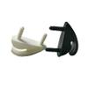 StiNGZjdM 20 pcs/Lot Nylon Fixed Tip Protector Wing Retainer Skids Protecting Corner for RC Aircraft Model Accessories(20 pcs Black) view 2