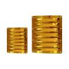 StiNGZjdM 2 Pcs Aluminum Cooling Fin Vents Heat Sinks 75 * 63 * 0.5mm/120 * 100 * 0.5mm Gold/Black/Silver for RC Plane Cowl Fin for RC Accessories(2pc Black 120x100mm) view 2