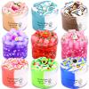 9 Pack Slime Kit, with 3 Jelly Cube Crunchy Slime and 6 Butter Slime, DIY Stress Relief Slime, Soft and Non-Sticky, Birthday Gifts for Kids Girls Boys, Party Favor, Classroom Gifts, Idea Toys view 1