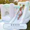 Bounceland Splash Zone Dream Wet or Dry Bounce House Water Slide, 11.5ftL x 9ftW x 6ftH, Pastel Color, Spacious Bounce Area, Splash Pool, Climbing Wall, Blower Included, Trendy Kids Outdoor Play view 4