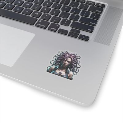 Medusas Gaze Kiss-Cut Stickers Greek Mythology Art for Fantasy Lovers