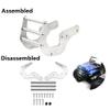 1/8 Stainless Steel RC Truck Front Bumper Spare Part Set for LOSI LMT 4WD Solid Axle Monster view 4