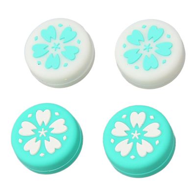 4PCS Soft Silicone Thumb Grip Caps for Prevent Slip Replacement Joystick Caps, Anti Slip, Soft and Comfortable Touch, Compatible with Lite, Thumb Grip Caps