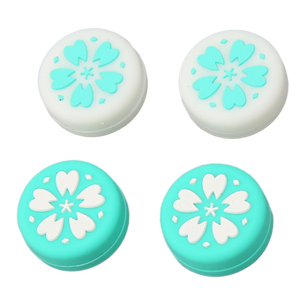 4PCS Soft Silicone Thumb Grip Caps for Prevent Slip Replacement Joystick Caps, Anti Slip, Soft and Comfortable Touch, Compatible with Lite, Thumb Grip Caps