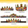 Atiloy 30 Pieces Birthday Crowns for Classroom Adjustable Cute Happy Birthday Hats Colorful Paper Party Crown for Kids view 3