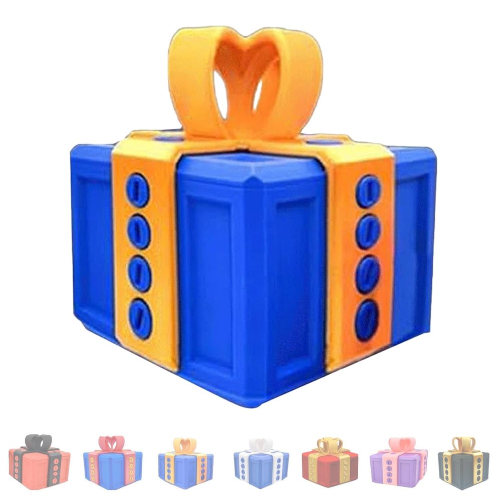 Annoying Gift Box with Screws, The Annoying Present Box, Prank Screw Boxes, Money Gift Boxes, Prank Gift Box, Funny, Money Gift Ideas, Novelty 3D Printed Gift Case 8 * 8cm